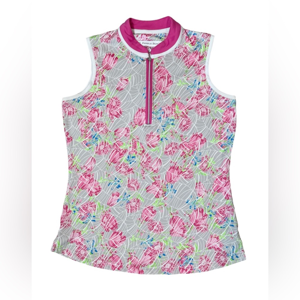 PEBBLE BEACH WOMEN’S GOLF TOP, M